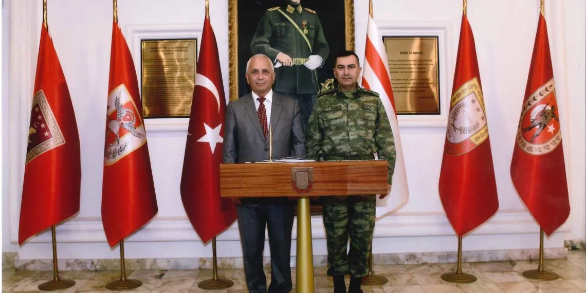 Kıbrıs Türk Barış Kuvvetleri Komutanı Tümgeneral Sn. Yılmaz Yıldırım’a Nezaket Ziyaretinde Bulunuldu