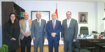 Türkiye Cumhuriyeti Lefkoşa Büyükelçisi Sn. Ali Murat Başçeri’ye Nezaket Ziyaretinde Bulunuldu