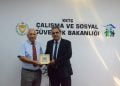 Çalışma ve Sosyal Güvenlik Bakanı Sn. Faiz Sucuoğlu’na Nezaket Ziyaretinde Bulunuldu