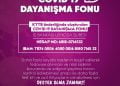 ”Covid 19 Dayanışma Fonuna” Destek Çağrısı