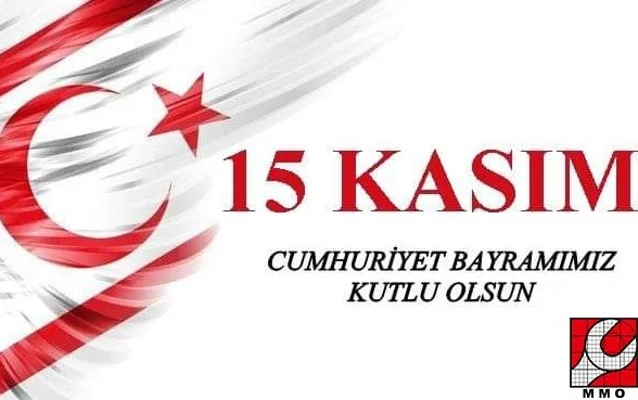 Kuzey Kıbrıs Türk Cumhuriyeti’nin 38. Kuruluş Yıl Dönümü Kutlu Olsun