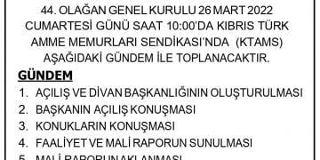 MMO Genel Kurul Duyurusu