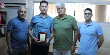 Vize Bürosu Teknik Personele Teşekkür Plaketi