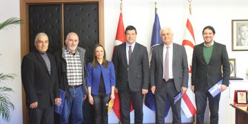 KTMMOB MAKİNA MÜHENDİSLERİ ODASI, DAÜ REKTÖRÜ PROF. DR. HASAN KILIÇ’I ZİYARET ETTİ