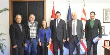 KTMMOB MAKİNA MÜHENDİSLERİ ODASI, DAÜ REKTÖRÜ PROF. DR. HASAN KILIÇ’I ZİYARET ETTİ